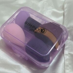 Simply Belle Lavender Beauty Tool 5pcs Set